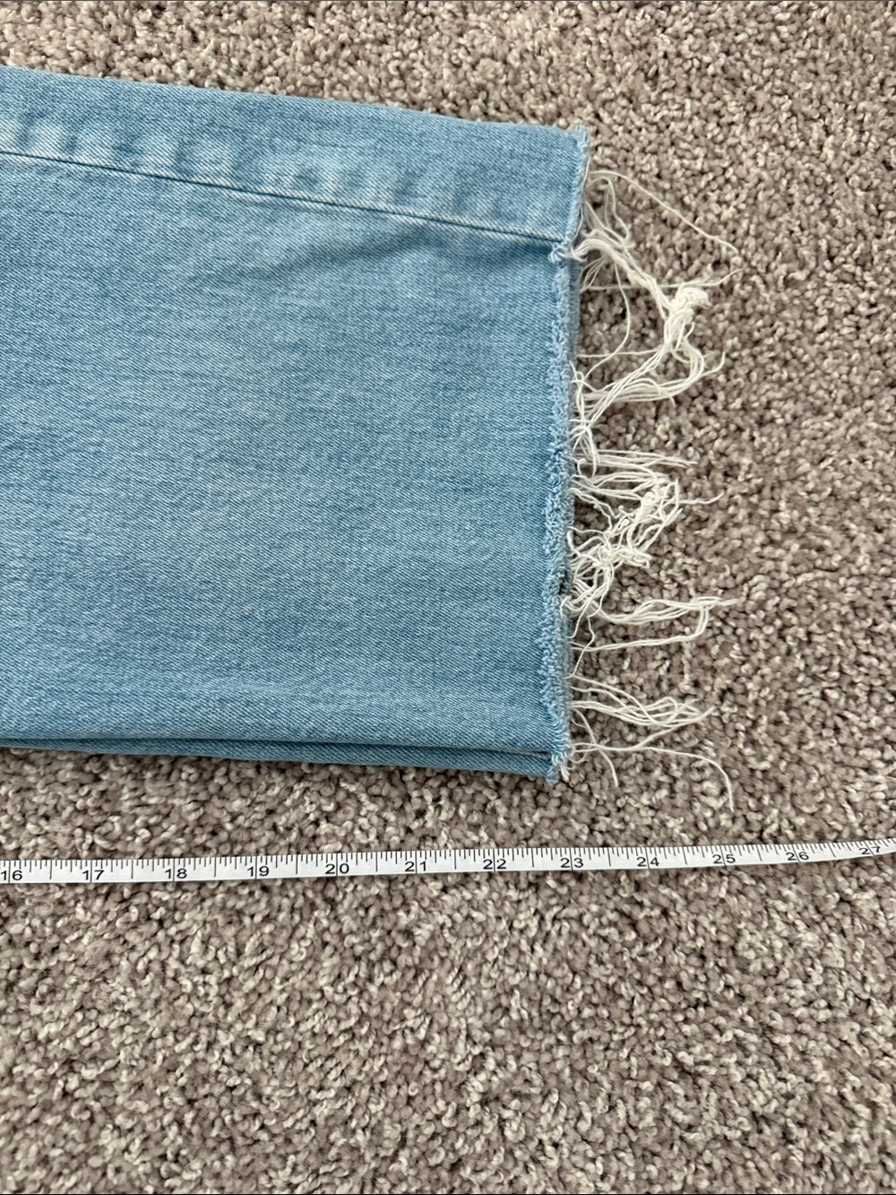 Madewell slim wide leg crop Light Blue Wide-Leg Women’s Jeans - Picture 5 of 5